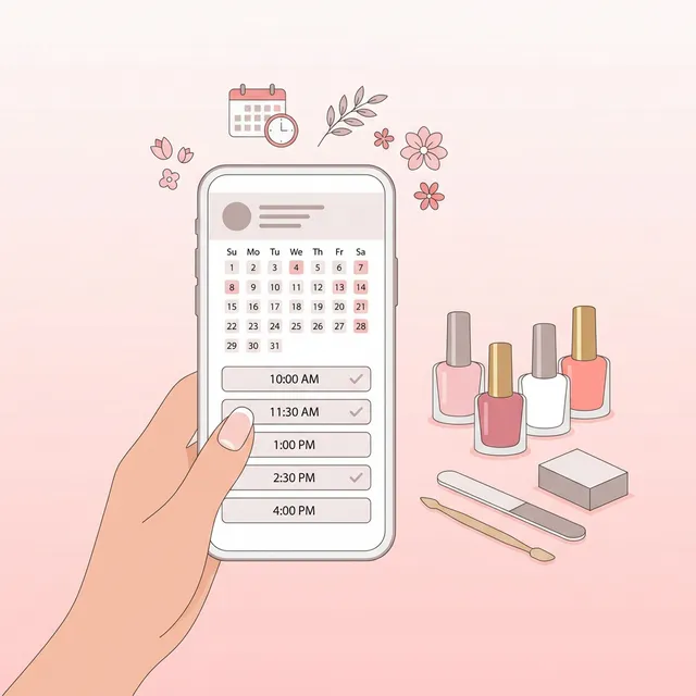 Kosmetikstudio & Nageldesign – So buchen Ihre Kundinnen rund um die Uhr